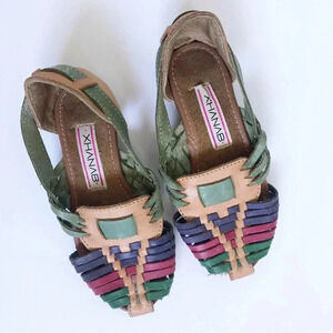 Xhanab Colorful Huarache Sandals